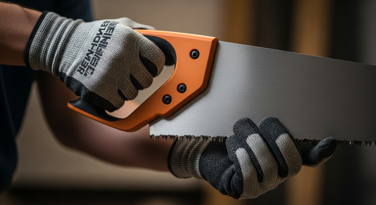 cengkaman selamat guna gergaji