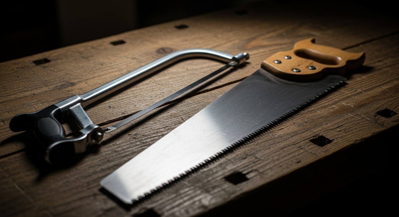 fungsi gergaji besi vs kayu