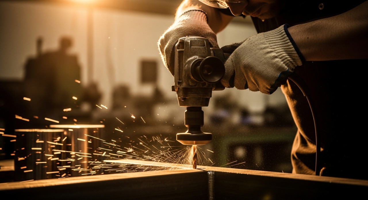 gerudi impak untuk kerja besi