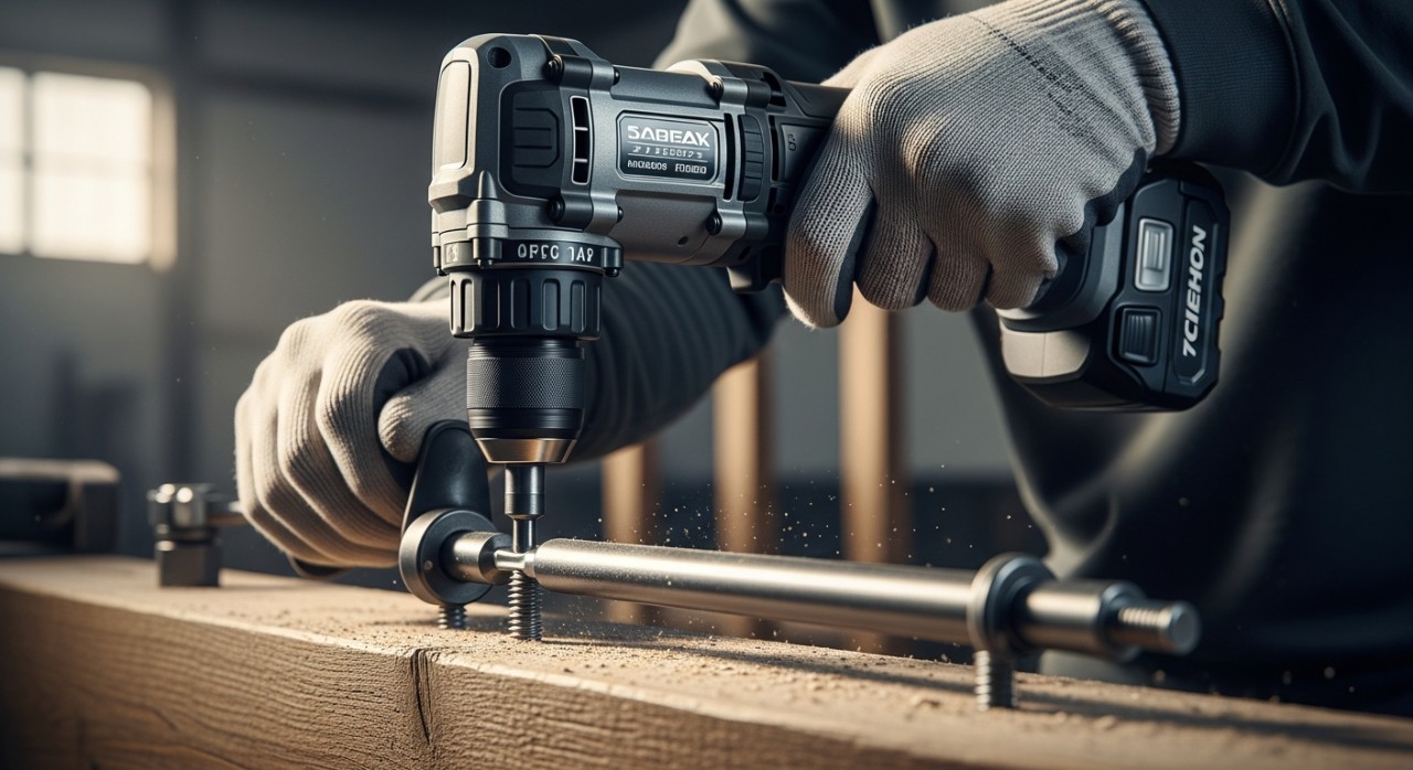 gerudi pemutar skru untuk kegunaan berat