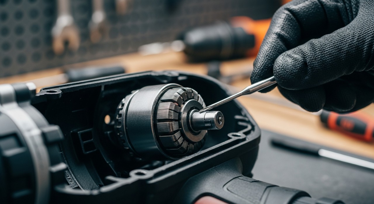 jangka hayat motor gerudi tanpa wayar