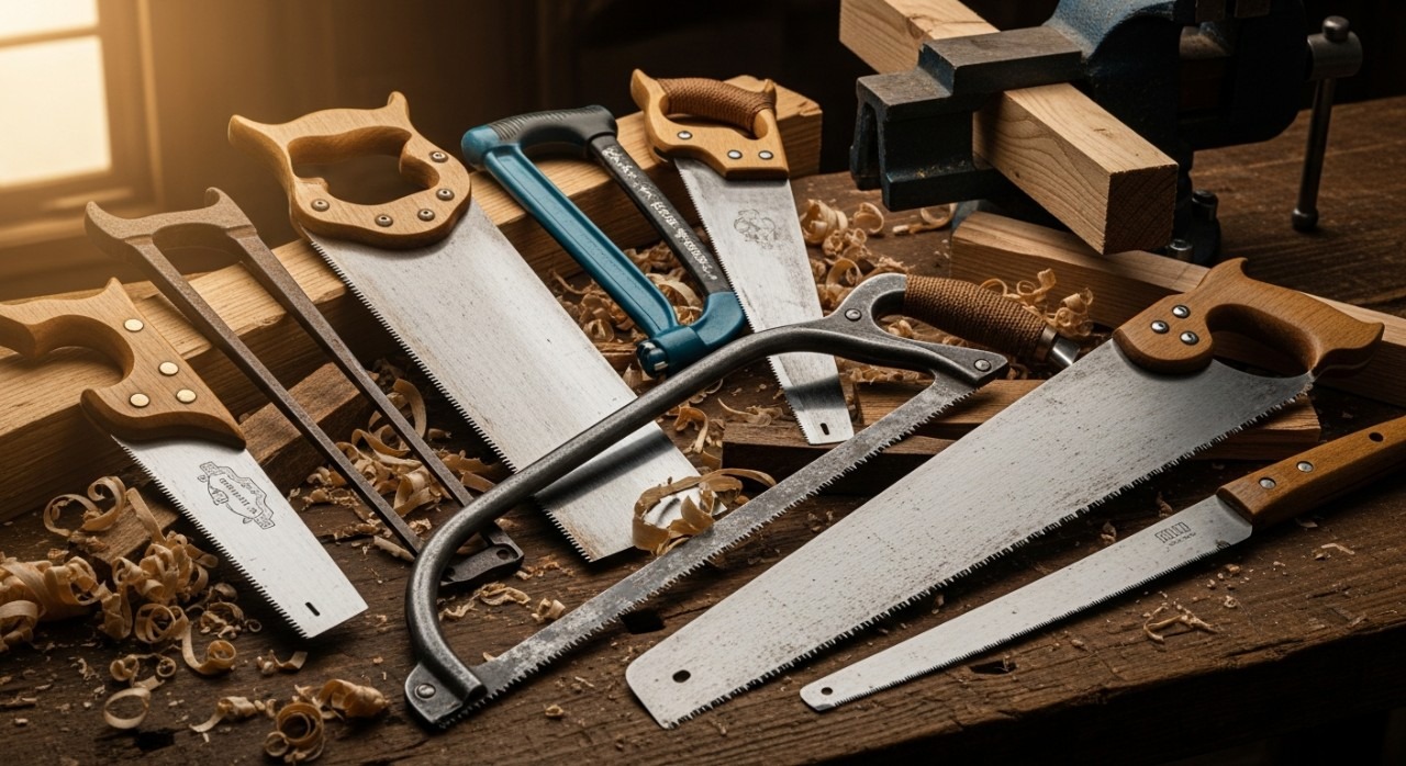 jenis jenis gergaji kayu