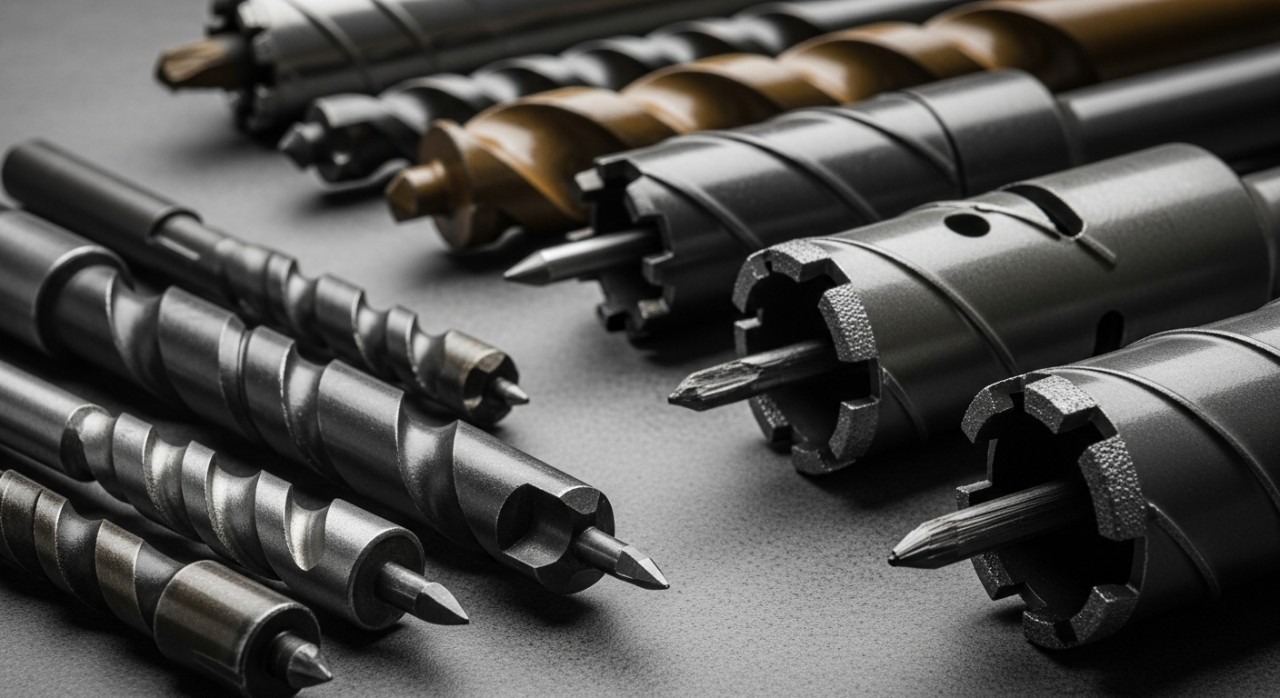 jenis mata gerudi untuk konkrit bertetulang