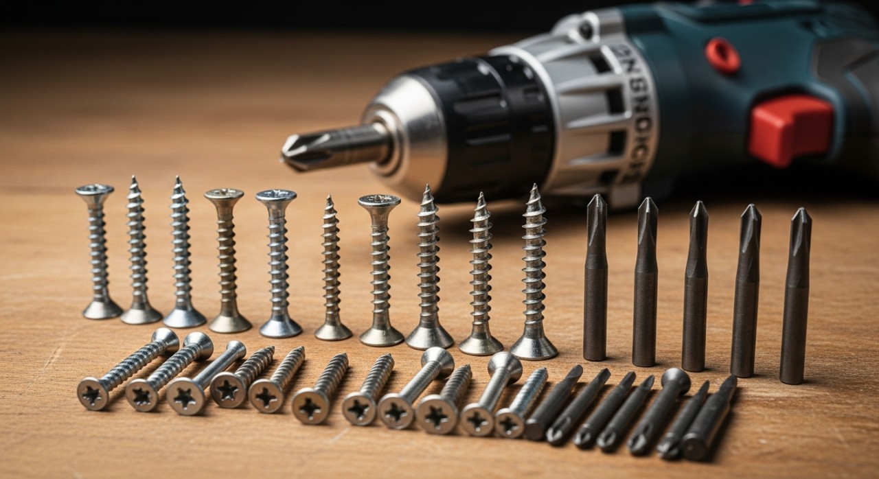 jenis skru sesuai gerudi driver