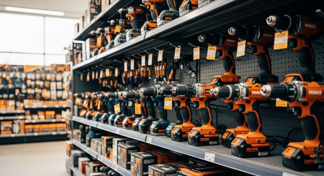 kedai perkakasan jual gerudi