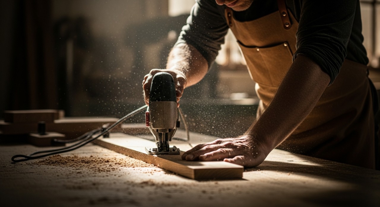 kedudukan terbaik gergaji jig