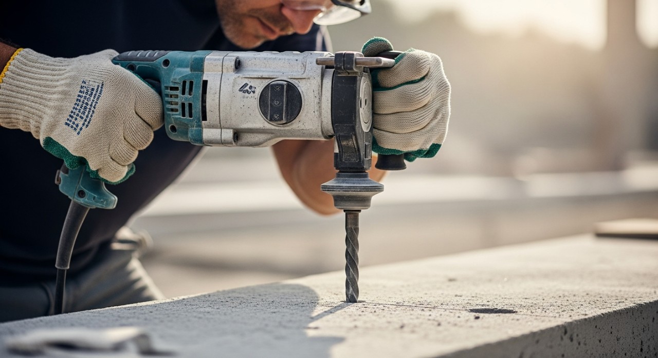 kelajuan sesuai gerudi konkrit