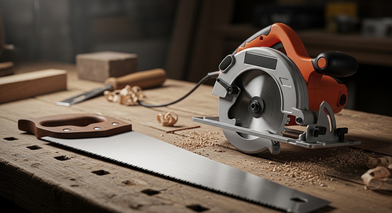 kelebihan gergaji manual berbanding elektrik