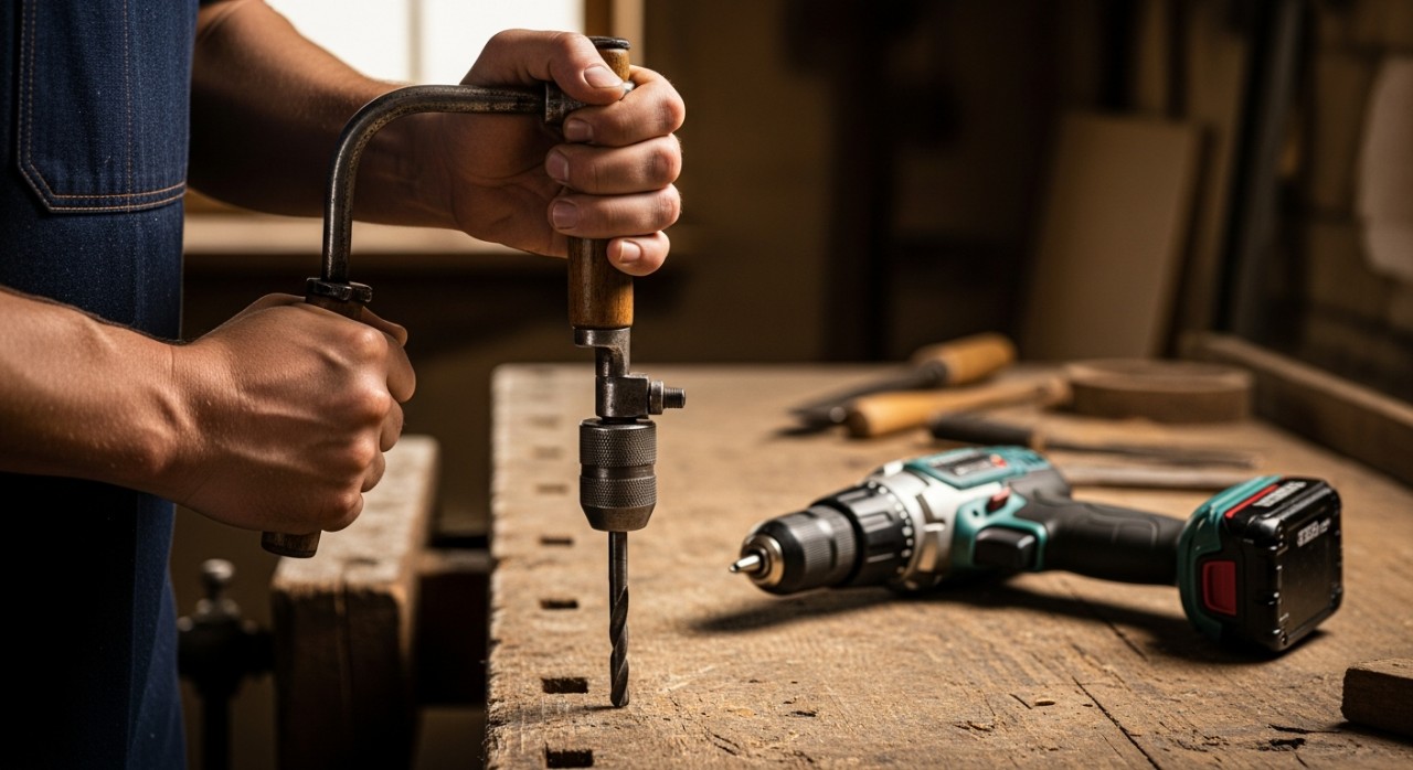 kelebihan gerudi tangan berbanding elektrik