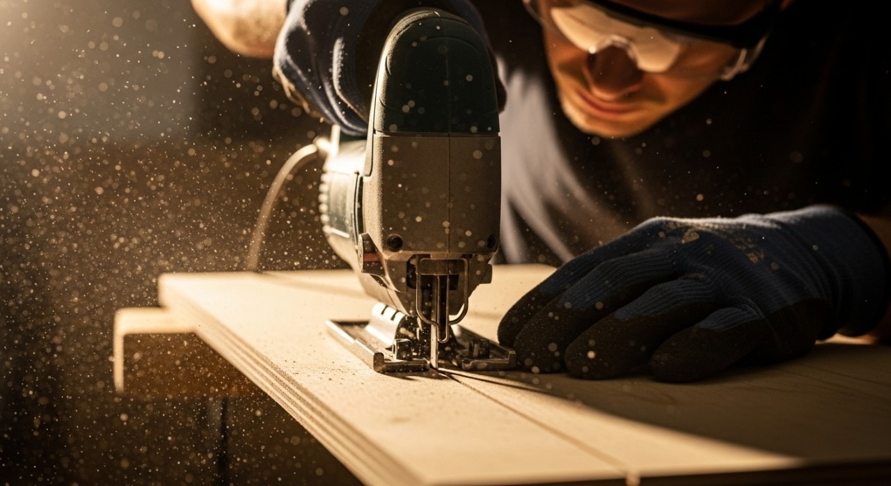 keselamatan guna gergaji jig