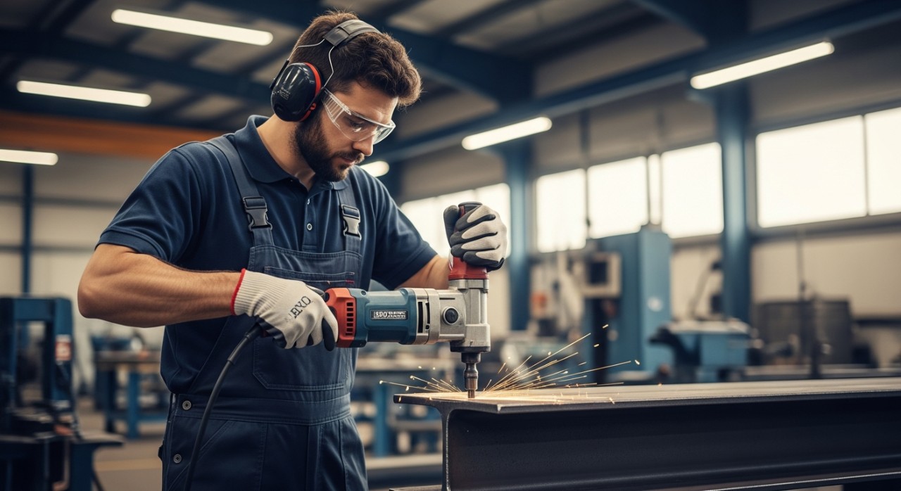 keselamatan penggunaan gerudi magnetik
