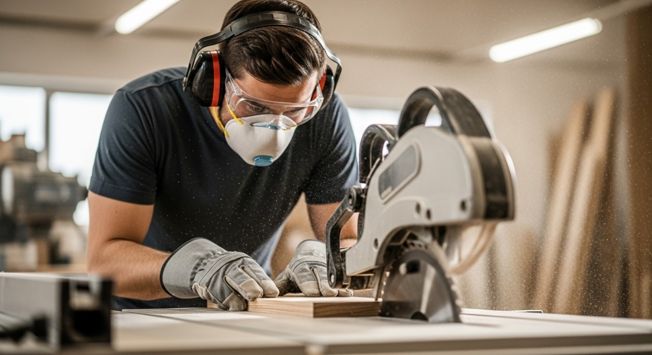 keselamatan semasa guna gergaji