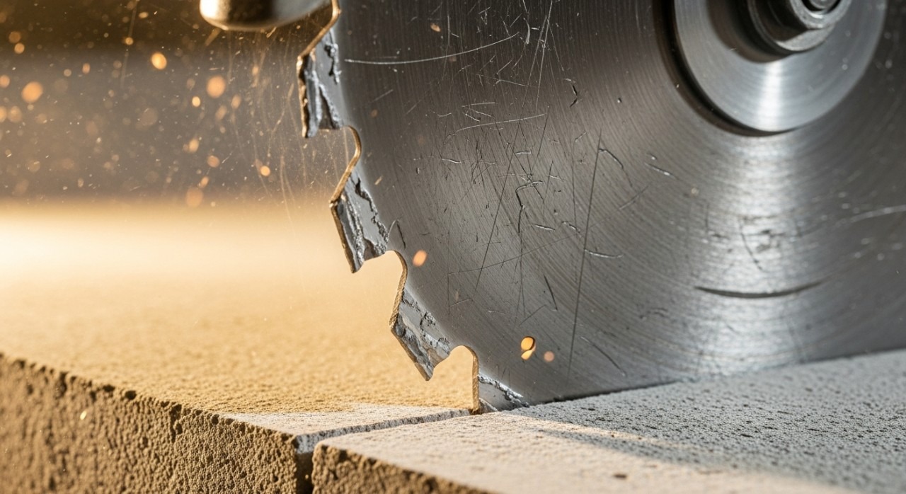 material yang buat gergaji tumpul