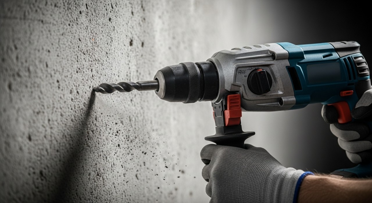 mode tukul pada gerudi