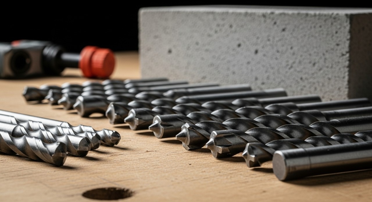 pemilihan mata gerudi terbaik konkrit