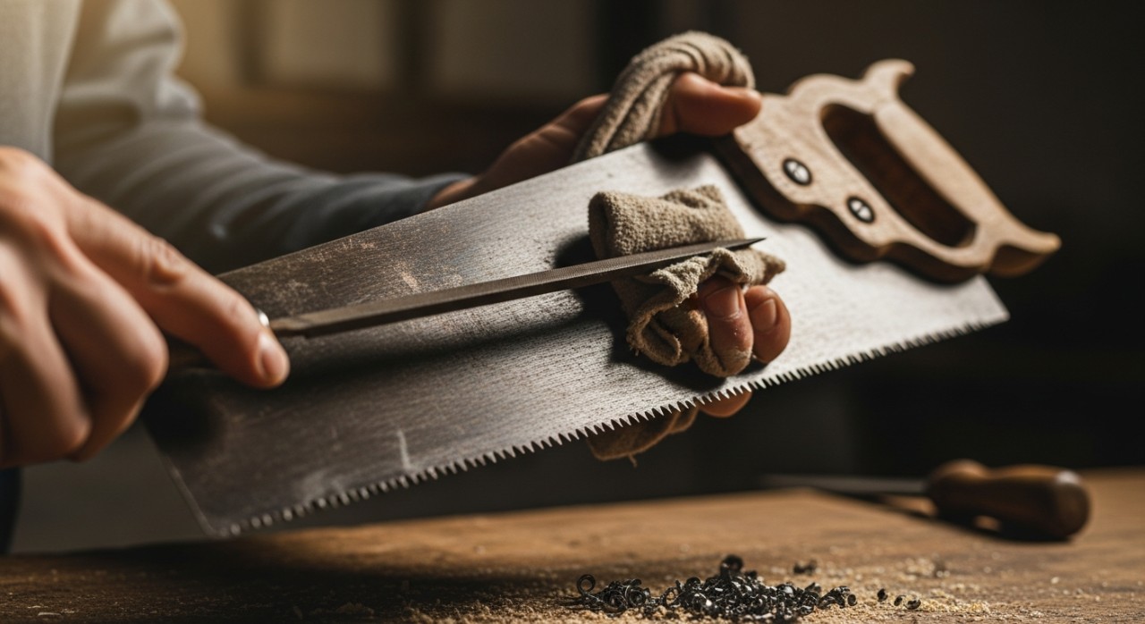 penyelenggaraan gergaji manual