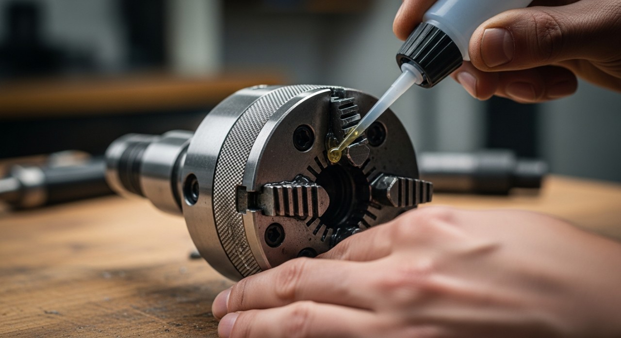 penyelenggaraan kepala chuck gerudi