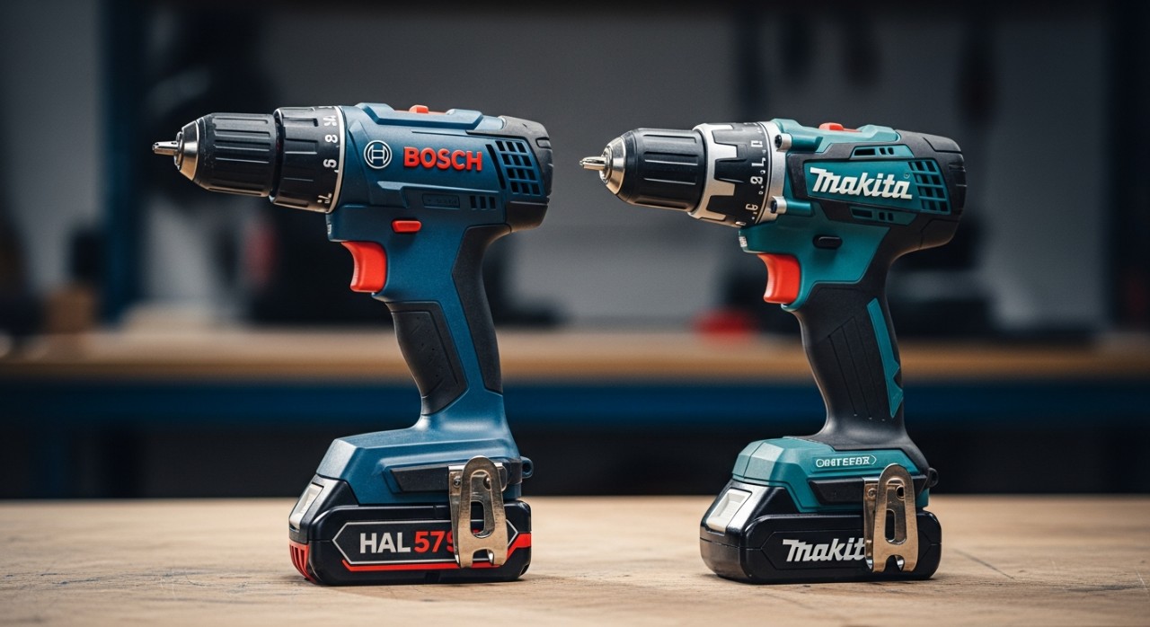 perbandingan gerudi bosch dan makita