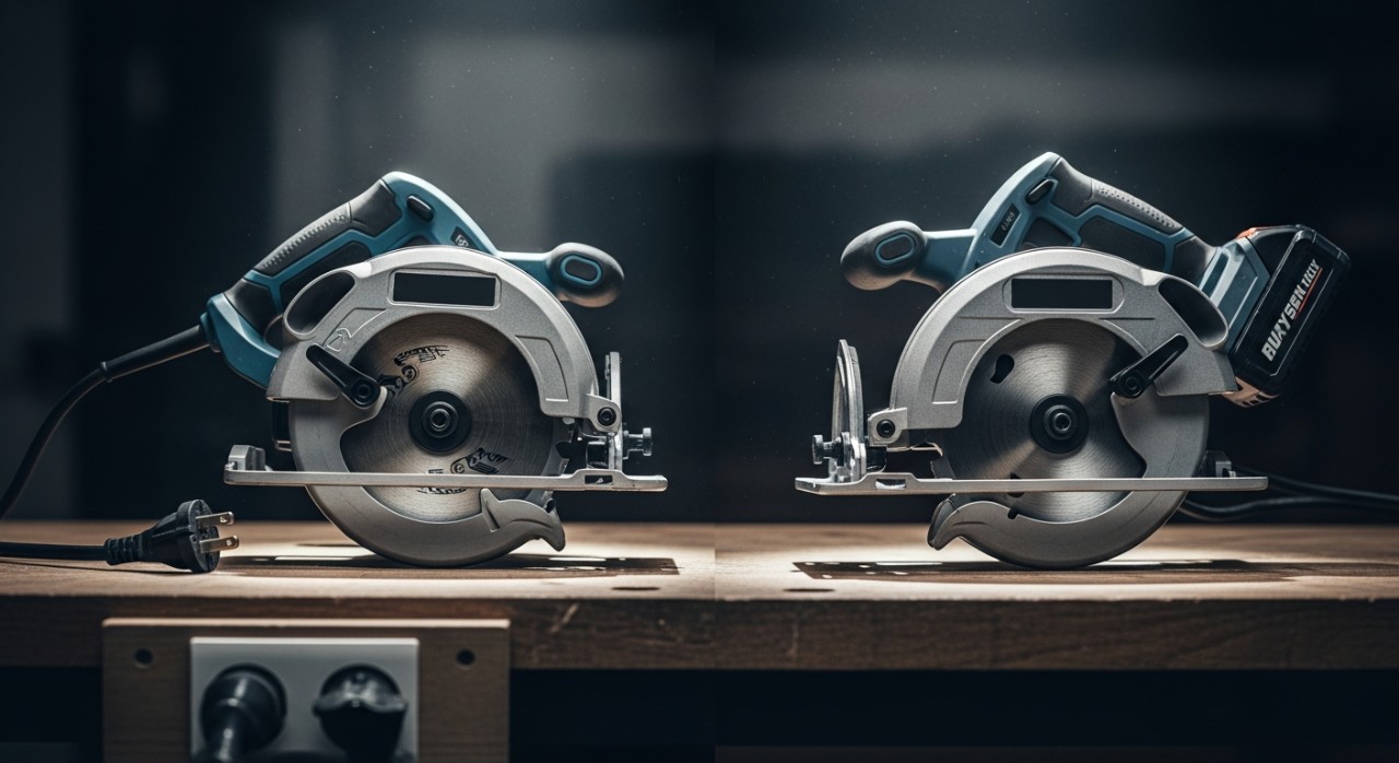 perbezaan gergaji elektrik dan bateri