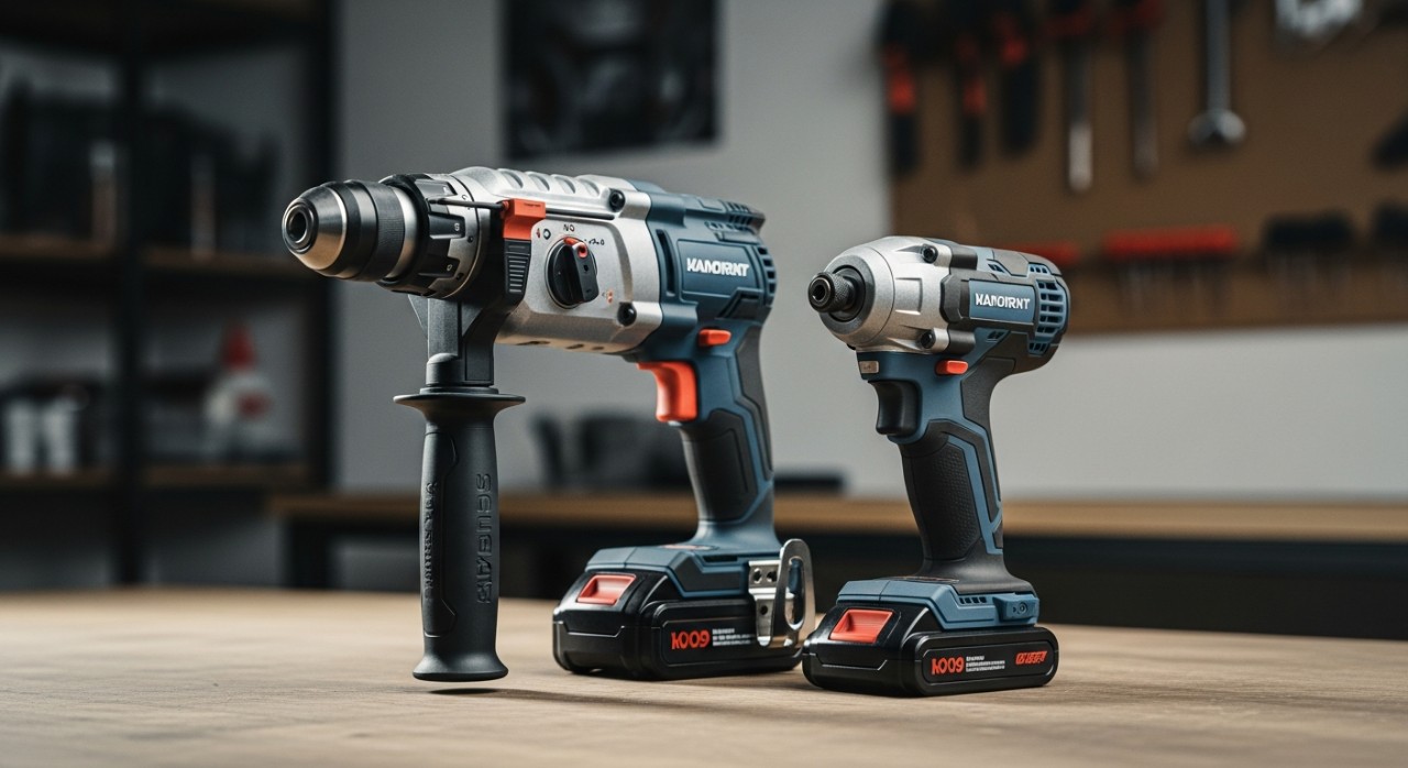 perbezaan gerudi tukul dan impact driver