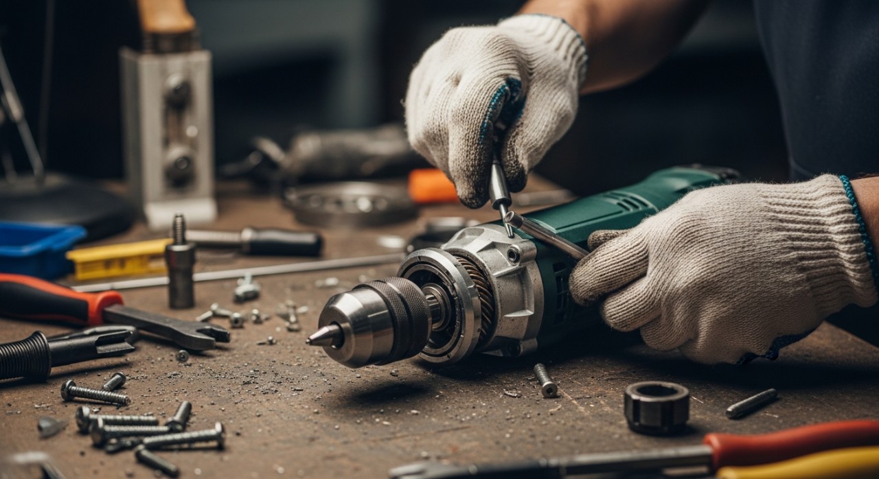 perkhidmatan pembaikan gerudi