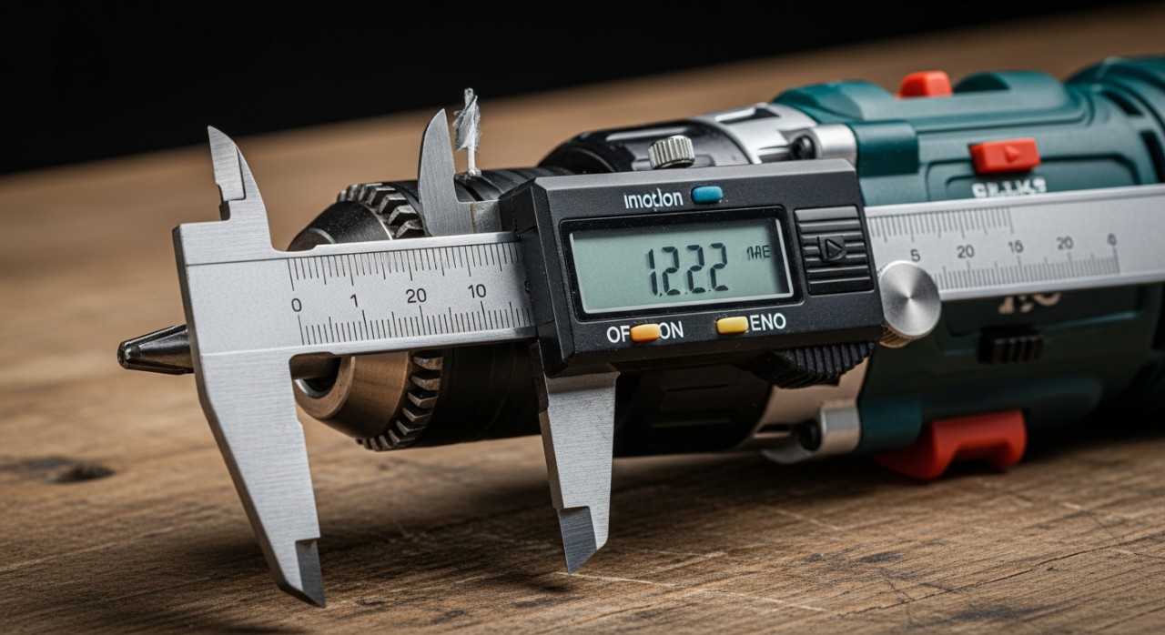 saiz chuck gerudi tangan