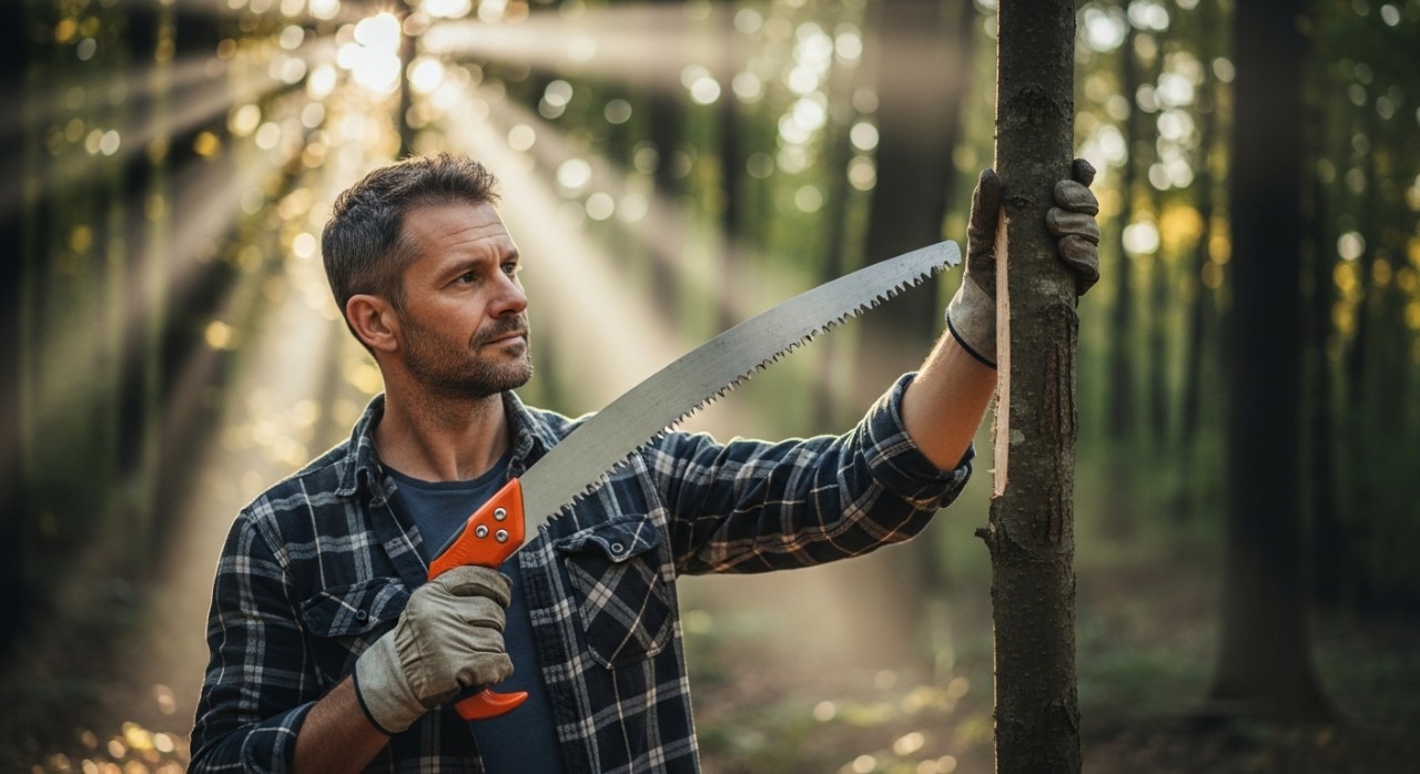 saiz gergaji dahan yang sesuai