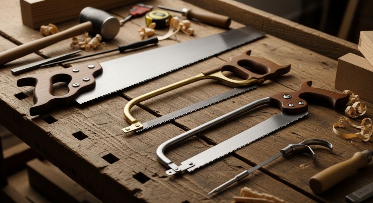 saiz gergaji kayu yang sesuai