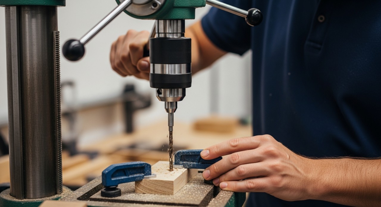 teknik guna gerudi meja tepat