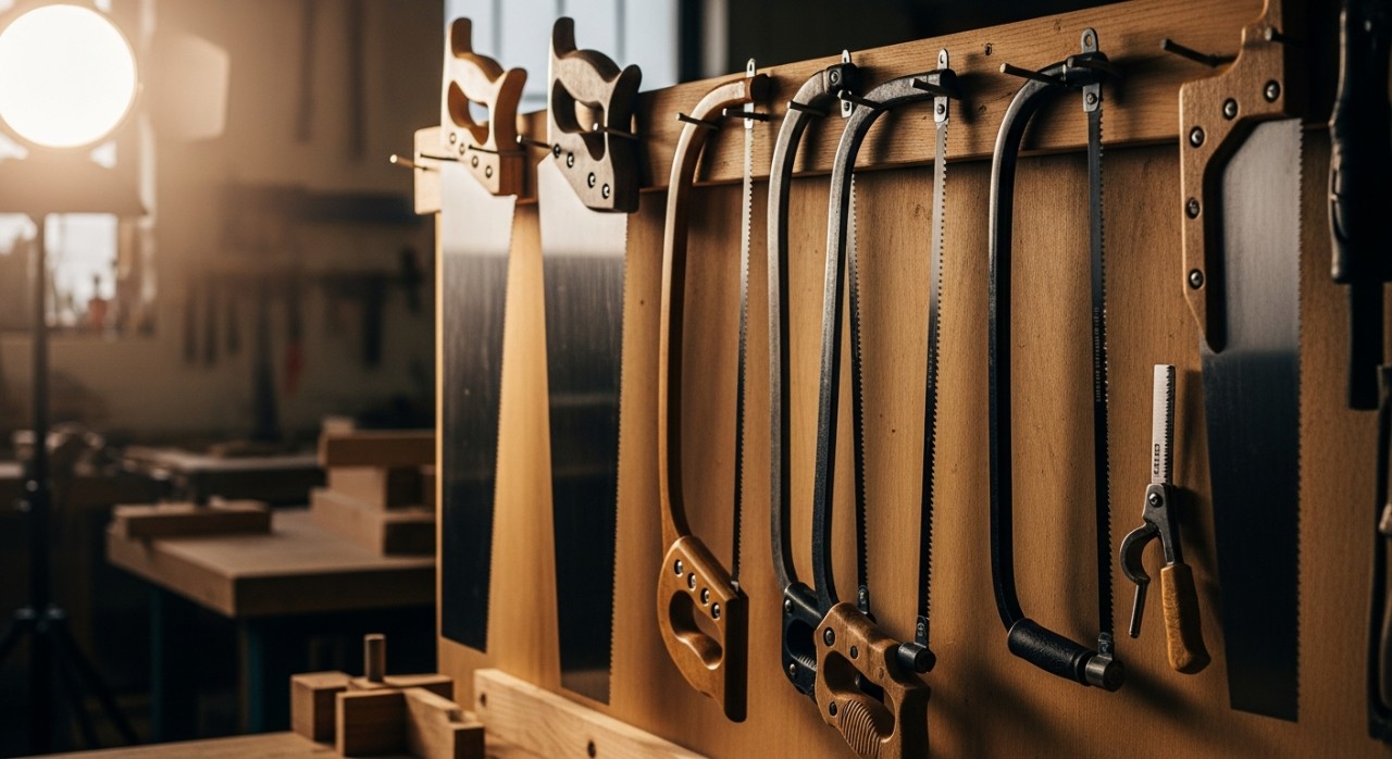 tempat simpan gergaji yang sesuai