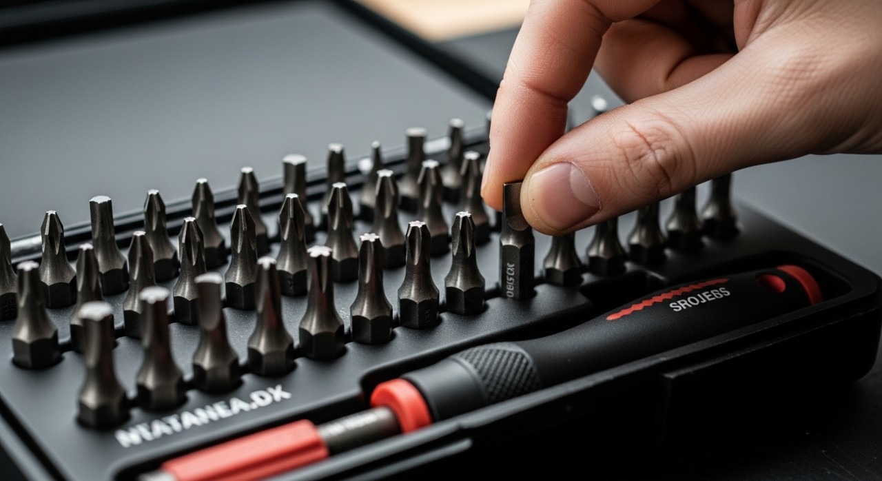 tips pilih set bit pemutar skru