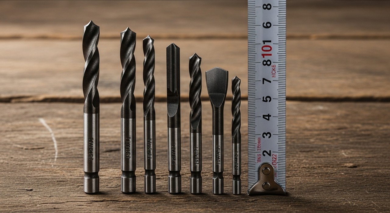 ukuran mata gerudi standard kayu