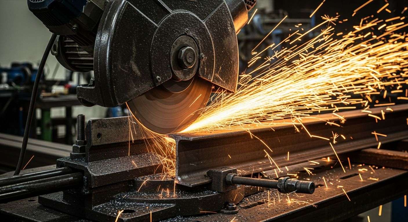 gergaji pemotong besi industri profesional