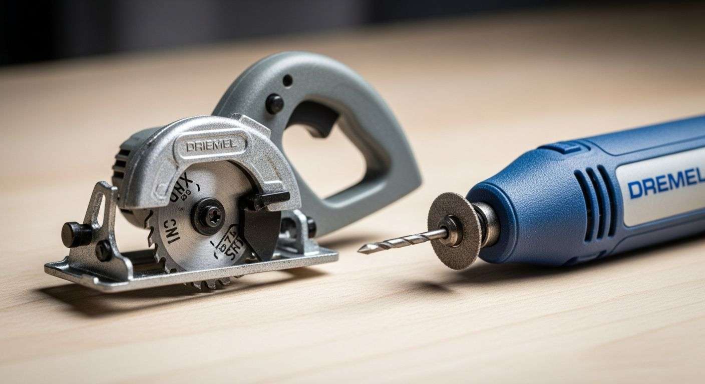 perbezaan gergaji mini dan dremel